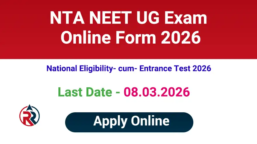 NTA NEET UG Admission Online Form 2026