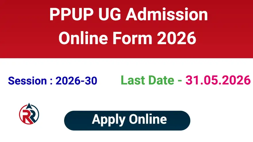 PPU UG Admission 2026 Apply Online ppup.ac.in