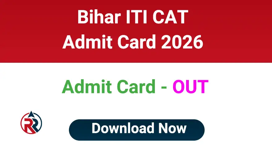 Bihar ITI CAT Admit Card 2026 Download Link
