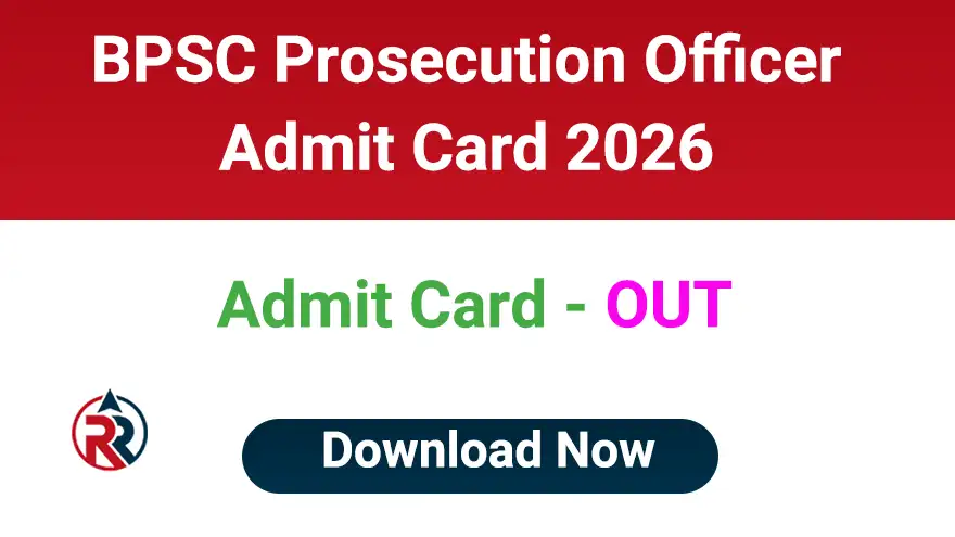 BPSC Prosecution Officer Admit Card 2026 Download