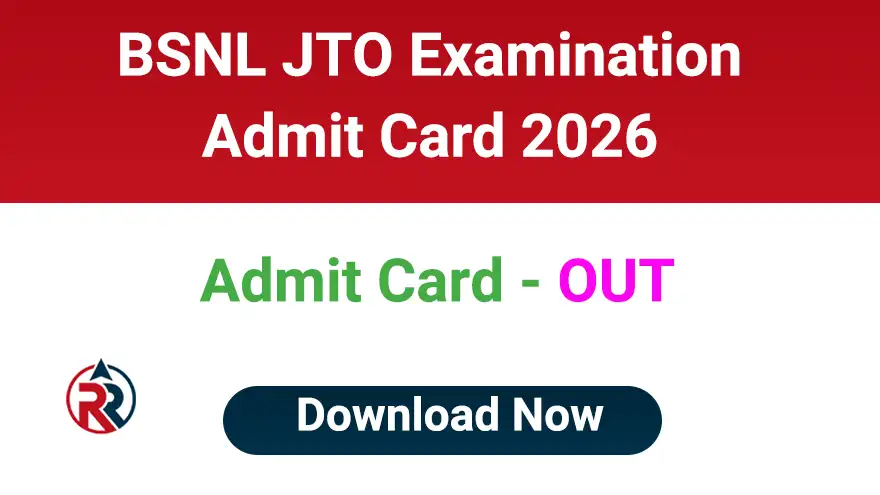 BSNL JTO Admit Card 2026 Download Link