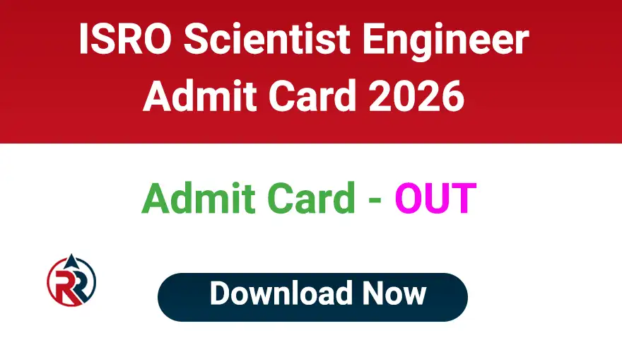 ISRO ICRB Scientist Engineer Admit Card 2026 Download