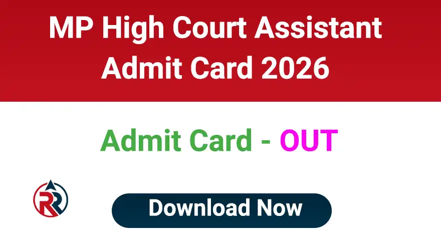 MP High Court Assistant Admit Card 2026 Download