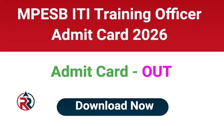 MPESB ITI Training Officer Admit Card 2026 Download