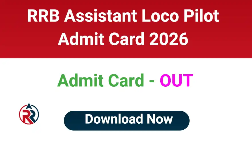 RRB ALP Admit Card 2026