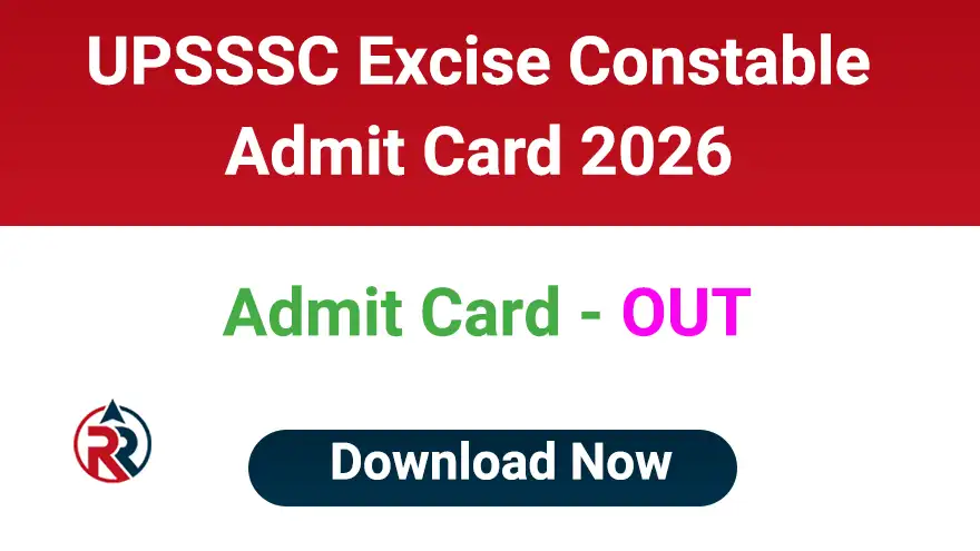 UPSSSC Excise Constable Admit Card 2026 Download