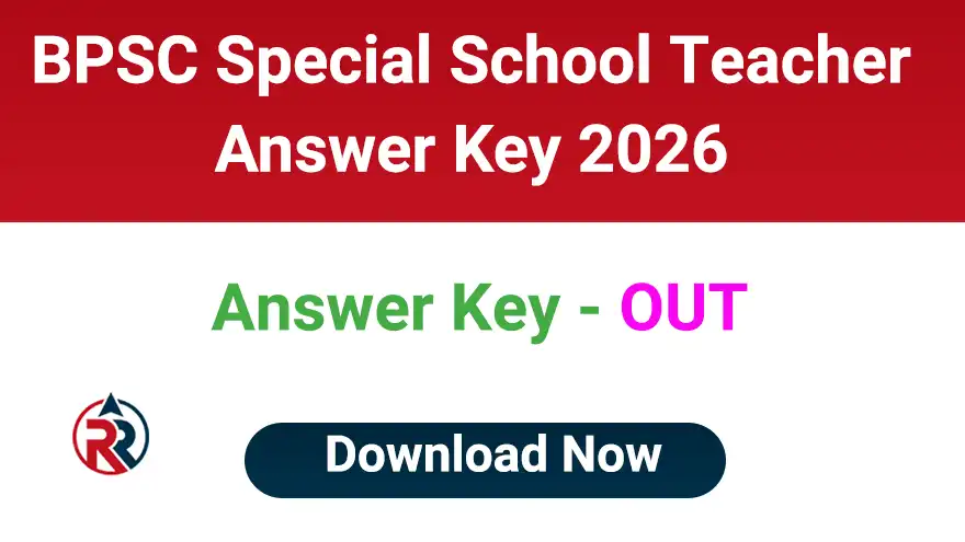 BPSC Special School Teacher Answer Key 2026