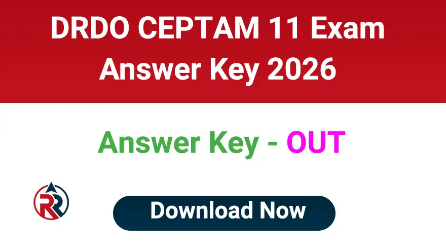 DRDO CEPTAM 11 Answer Key 2026 Download