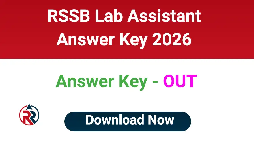 RSSB Lab Assistant Answer Key 2026 Download