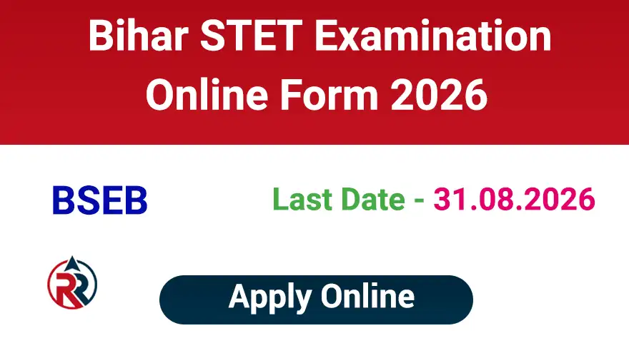 Bihar STET Online Form 2026 Notification