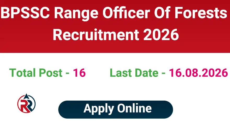 BPSSC Range Officer Recruitment 2026 Apply Online