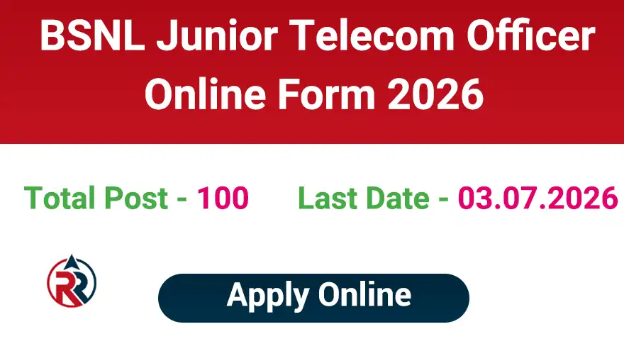 BSNL JTO Recruitment 2026 Apply Online