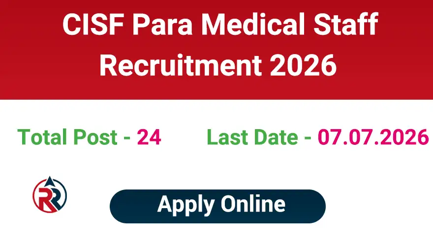 CISF ASI Recruitment 2026 Apply Online, Notification
