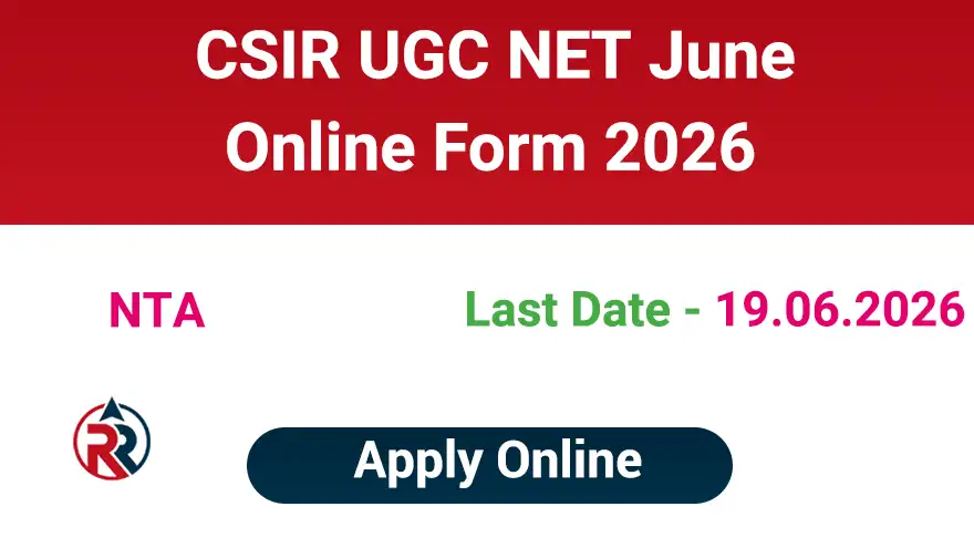 CSIR UGC NET Online Form 2026 csirnet.nta.nic.in