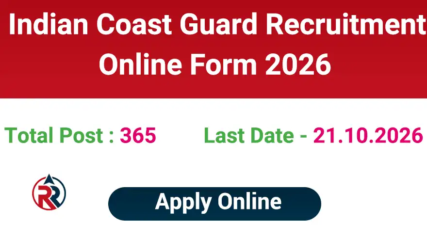 Indian Coast Guard Navik and Yantrik Vacancy 2026