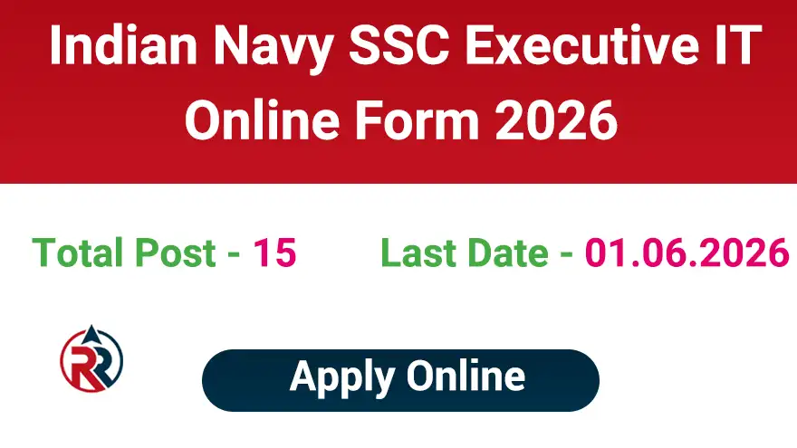 Indian Navy SSC IT Recruitment 2026 Apply Online
