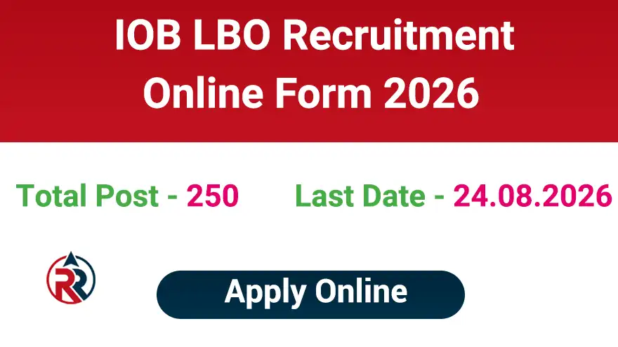 Indian Overseas Bank LBO Recruitment 2026 Apply Online