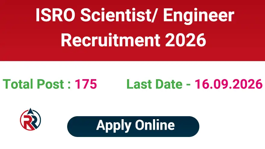 ISRO ICRB Scientist Engineer Vacancy 2026 Online