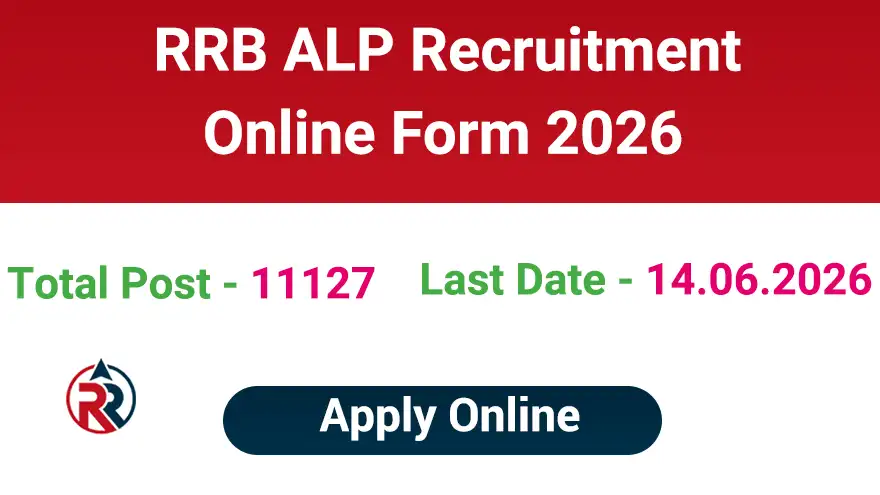 RRB ALP Recruitment 2026 Apply Online, Notification