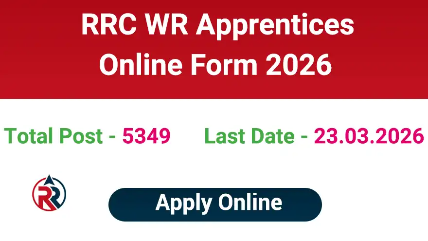RRC WR Apprentice Recruitment 2026 Apply Online