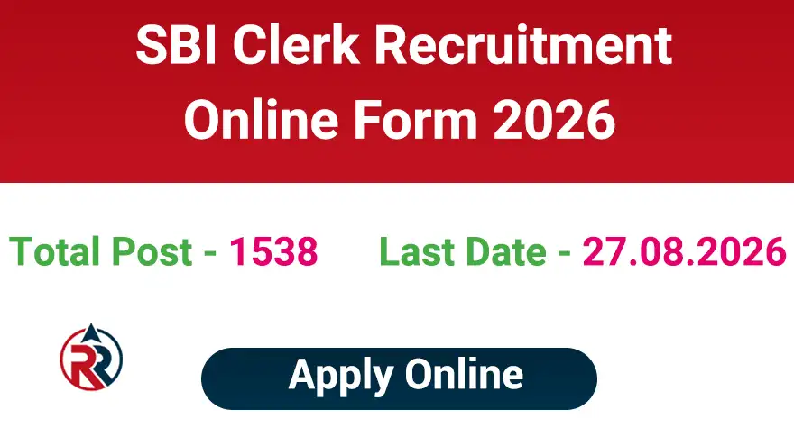 SBI Junior Associate Clerk Recruitment 2026 Apply Online