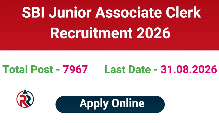 SBI Junior Associate Clerk Vacancy 2026 Online