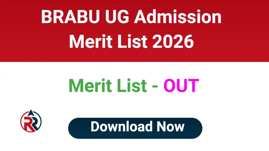 BRABU UG Admission Merit List 2026 Download