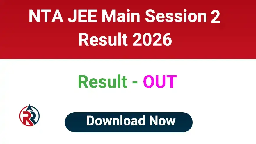 JEE Main Result 2026 Session 2 Download