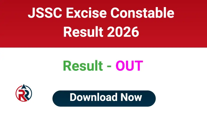 JSSC Excise Constable Result 2026 Download PDF