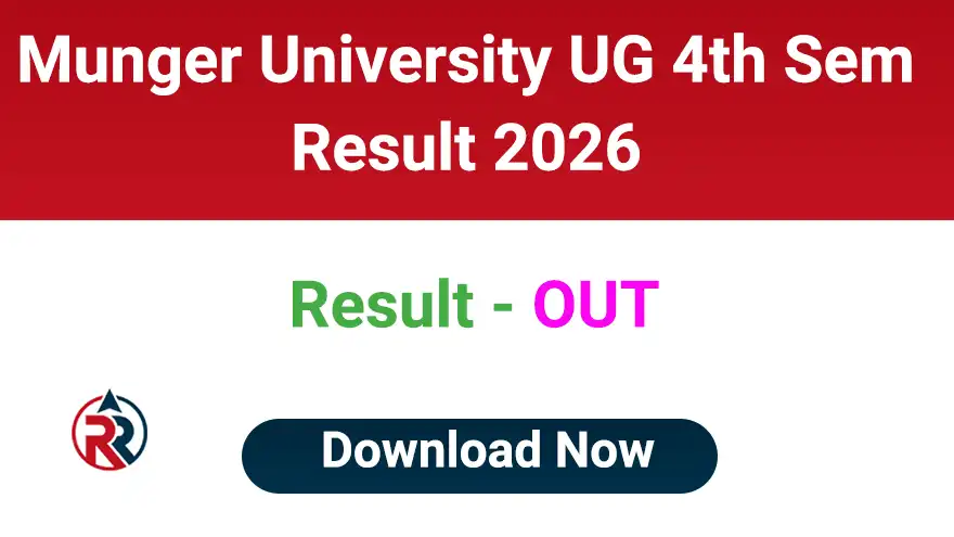 Munger University UG Result 2026 Download Link