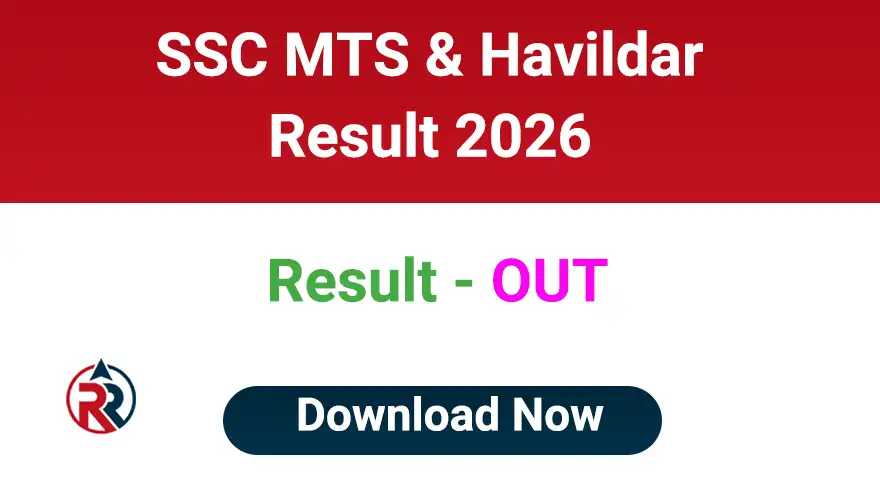 SSC MTS and Havildar Result 2026 Download Link