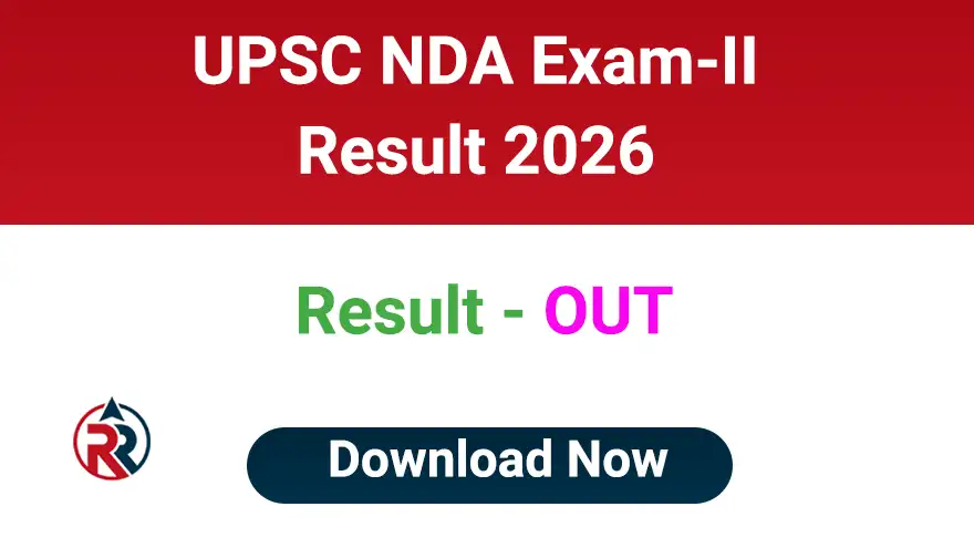 UPSC NDA 2 Exam Result 2026 PDF Download