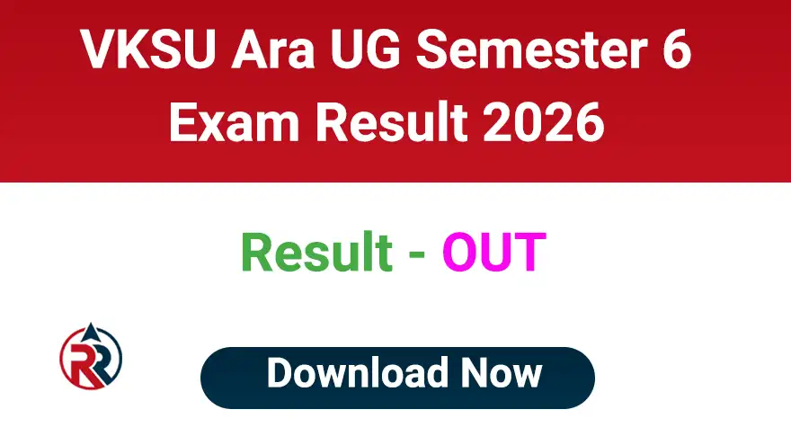 VKSU UG Semester 6 Result 2026 Download